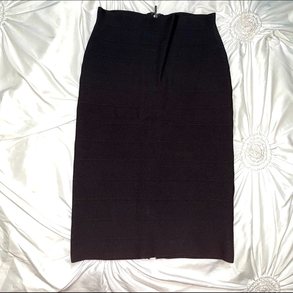 Black midi skirt from guess